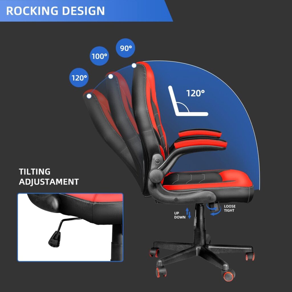 Toszn DT550 gaming Chair for teenagers recline 9 to 120